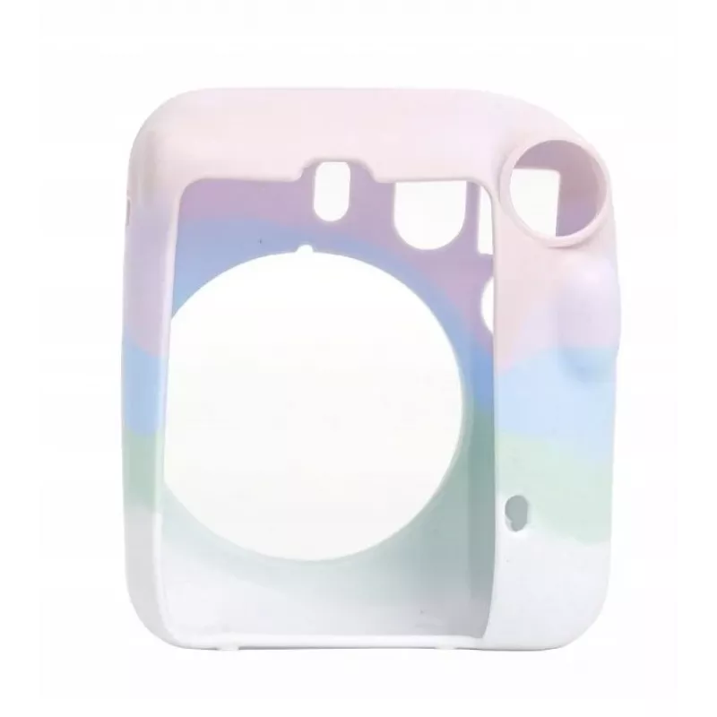 LOVEINSTANT Capa de silicone para Fujifilm Instax Mini 12 - cores pastel