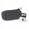 SUNNYLIFE Bolsa de proteção para Insta360 Go 3, Preto, nylon, EVA, resistente a choques, à prova de pó, resistente a salpicos, com alça de mão