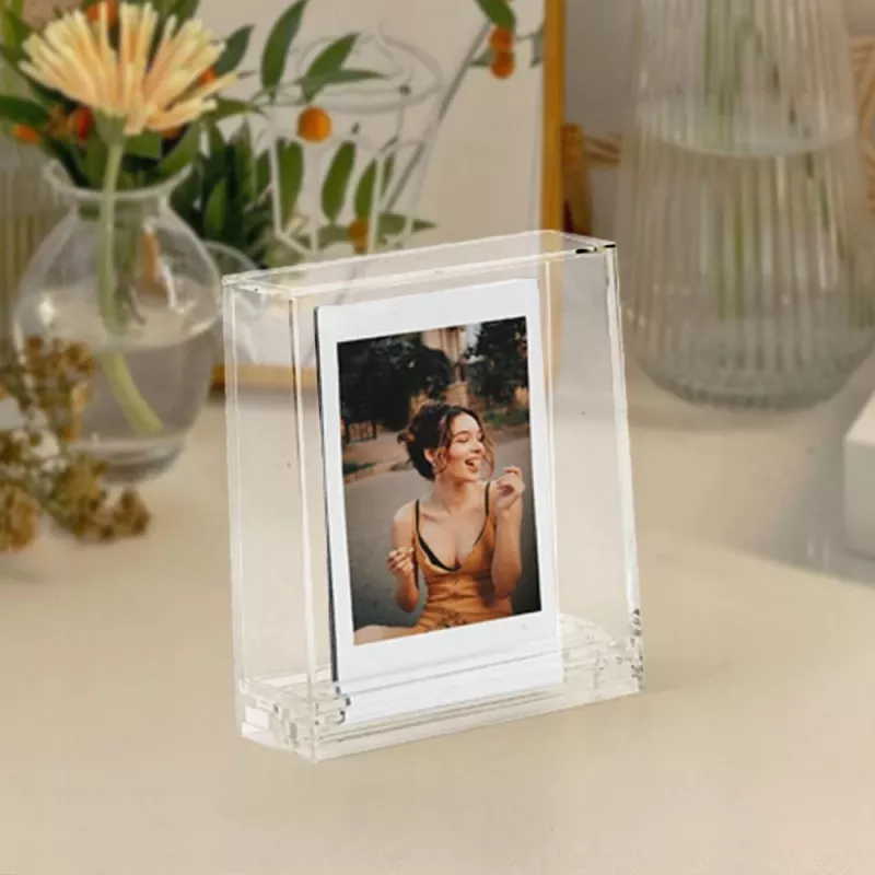 LOVEINSTANT Moldura de acrílico transparente para Fujifilm Instax Square Link SQ40 SQ1 SQ6 SQ10 SQ20