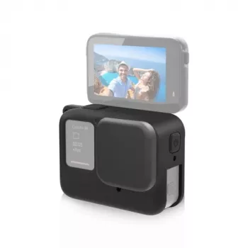 PULUZ Capa de proteção em silicone com tampa da objetiva para Insta360 Ace Pro, preto