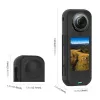 PULUZ PU757B Tampa de lente e capa protetora de silicone para Insta360 X5