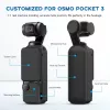 PULUZ Capa de proteção em silicone para DJI Osmo Pocket 3 - preto