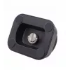 SUNNYLIFE Mini tripé para Insta360 X4 action camera - preto, tripé de mesa dobrável com parafuso de 1/4 polegadas-20, pés de borracha antiderrapantes, compacto e portátil