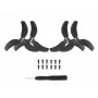 SUNNYLIFE 3032S-2-D Conjunto de 4 hélices para DJI Avata 2 - preto