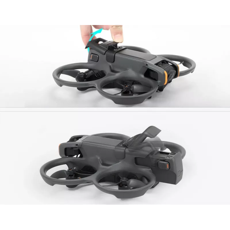 SUNNYLIFE Capa de proteção para bateria do DJI Avata 2 - preto