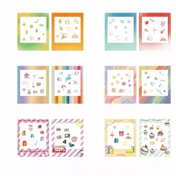 LOVEINSTANT Conjunto com 12 molduras autocolantes para Fuji Instax Square Link SQ1 SQ6 SQ20 SQ40 SQ10