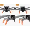 SUNNYLIFE Pernas de extensão do trem de aterragem para drone DJI Air 3 / Air 3S - cinzento