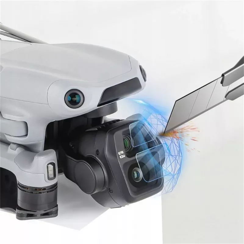 SUNNYLIFE 4x protetor de lente em vidro temperado para drone DJI Air 3 / Air 3S