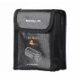 SUNNYLIFE Bolsa de armazenamento ignífuga para bateria para DJI Mavic 4 Pro, para 2 baterias, preto