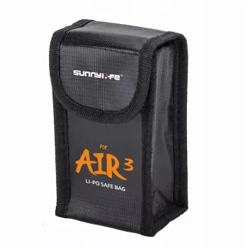 SUNNYLIFE bolsa à prova de fogo para 1 bateria DJI Air 3 / 3S