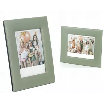 LOVEINSTANT Moldura para fotos instantâneas para Polaroid 600, Fujifilm Instax Wide 300/400 - verde