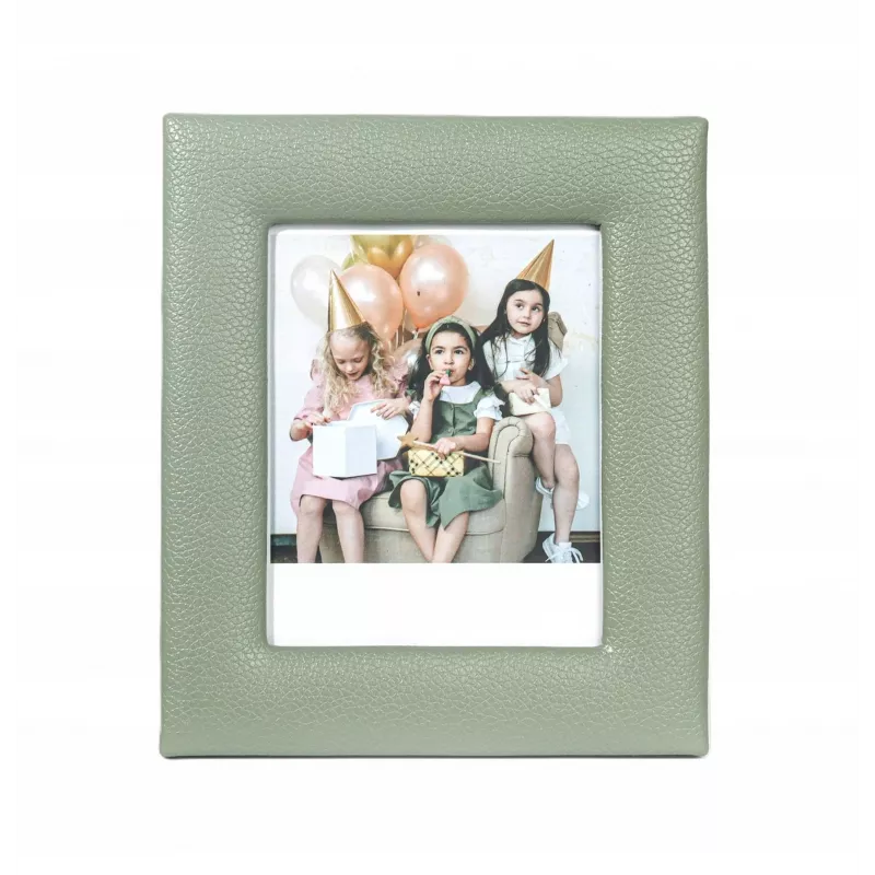 LOVEINSTANT Moldura para fotos instantâneas para Polaroid 600, Fujifilm Instax Wide 300/400 - verde