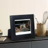 LOVEINSTANT Moldura para fotos instantâneas para Polaroid 600 Fujifilm Instax Wide 300 400 / preto