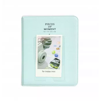 LOVEINSTANT Álbum de fotos 64 fotos para Fuji Instax Mini 13 12 11 40 41 99 Evo Link / verde