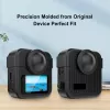 PULUZ Kit 3 em 1 capa de proteção, tampa de objetiva, alça de mão para GoPro Max 2 - preto