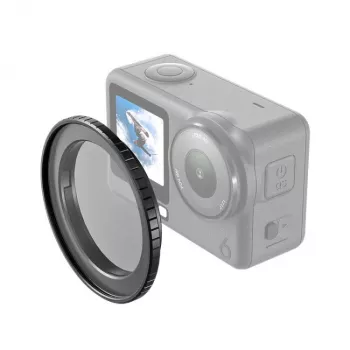 PULUZ Suporte adaptador de filtro 49mm para DJI Osmo Action 6