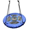 LEAN SPORT Baloiço de jardim ninho de cegonha para crianças azul 80 cm