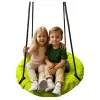 LEAN SPORT Baloiço de jardim ninho de cegonha para crianças verde 60cm