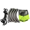 LEAN SPORT Baloiço de jardim ninho de cegonha para crianças verde 60cm