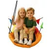 LEAN SPORT Baloiço de jardim ninho de cegonha retangular multicolor 167 x 75 cm