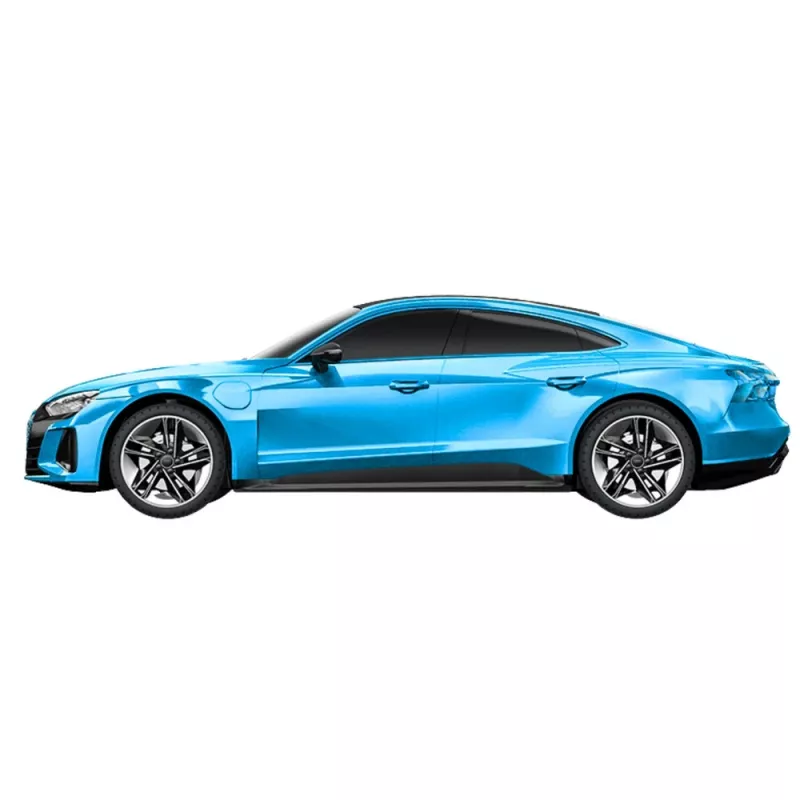 Double E Audi RS E-tron GT Carro Telecomandado RC Azul 1:14