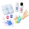 LEAN TOYS Conjunto criativo DIY para fazer squishies pata de gato, 44 peças