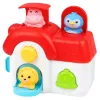 LEAN TOYS Casa de aprendizagem interativa para crianças pequenas - animais pop-up