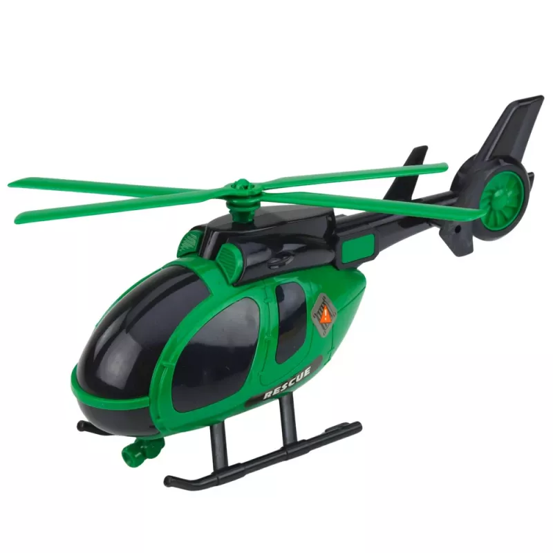 LEAN TOYS Conjunto de transporte de dinossauros: camião, reboque, helicóptero, luzes, som