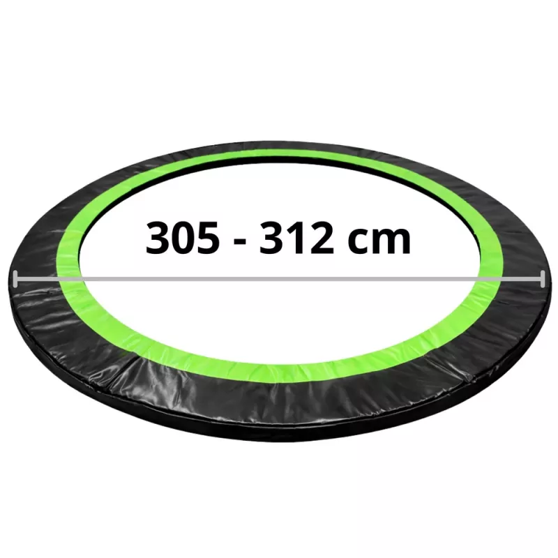 Lean Proteção de molas para trampolim, preto, 305-312 cm, 10 ft