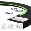 Lean Proteção de molas para trampolim, preto, 305-312 cm, 10 ft