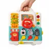 LEAN TOYS livro interativo brinquedo educativo quadro de manipulação luzes sons 16 peças