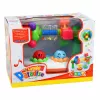 LEAN TOYS Brinquedo Musical Interativo para Bebés Maraca Luzes Sons