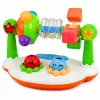 LEAN TOYS Brinquedo Musical Interativo para Bebés Maraca Luzes Sons