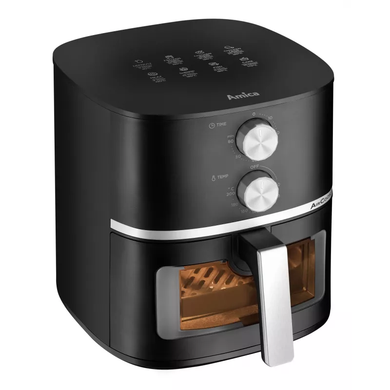 Fritadeira de ar Amica AFM 2020 5,5 L preta