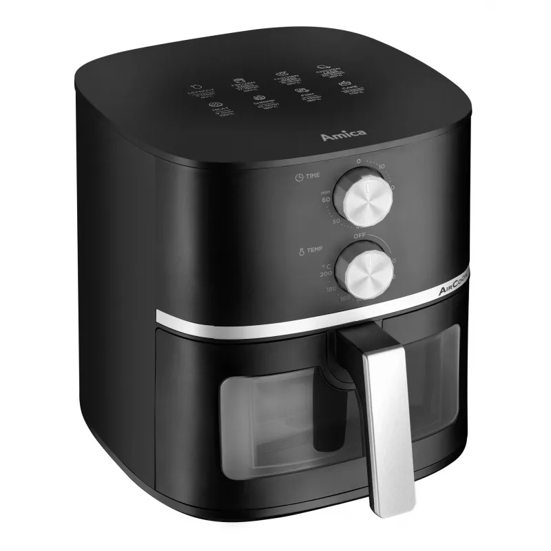 Fritadeira de ar Amica AFM 2020 5,5 L preta