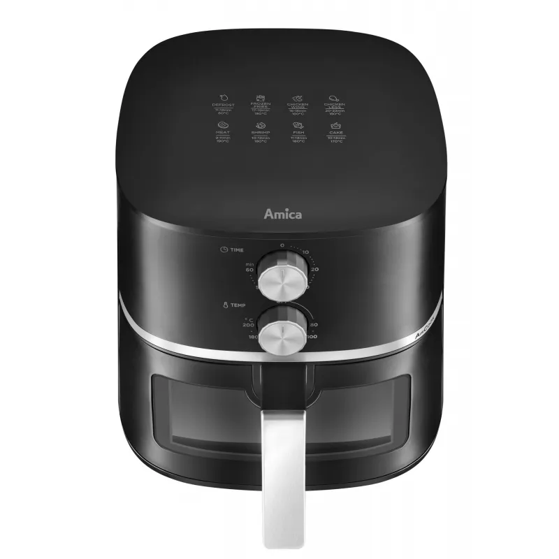 Fritadeira de ar Amica AFM 2020 5,5 L preta