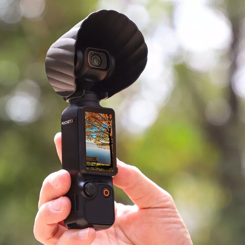 SUNNYLIFE Lens Sun Hood para DJI Osmo Pocket 3 - Preto