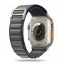 TECH-PROTECT Nylon Pro Bracelete para Apple Watch Series 6/7/8/9/10/SE/Ultra 1/2 (44/45/46/49 mm) Azul-marinho/Cinzento