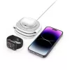 Tech-Protect QI15W-A32 Suporte de carregamento sem fios MagSafe 3IN1 cinzento