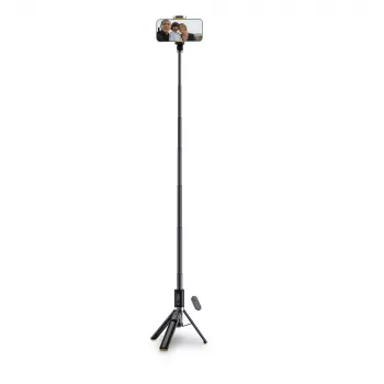 Tech-Protect L08S Pau de Selfie Tripé Preto