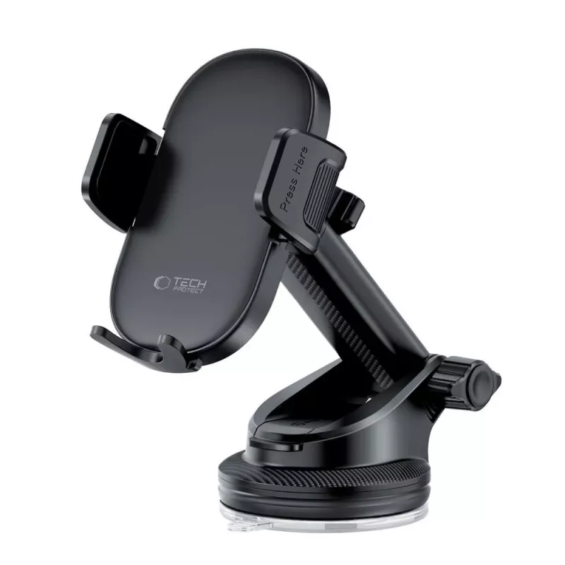 Suporte de carro universal para painel e saída de ar TECH-PROTECT V7 Preto