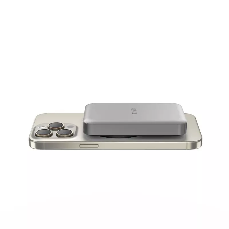 Power bank MagSafe TECH-PROTECT PB11 LIFEMAG 10000mAh Titânio