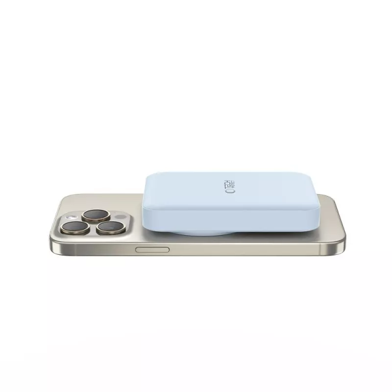 Power bank MagSafe TECH-PROTECT PB11 LIFEMAG 10000mAh Azul