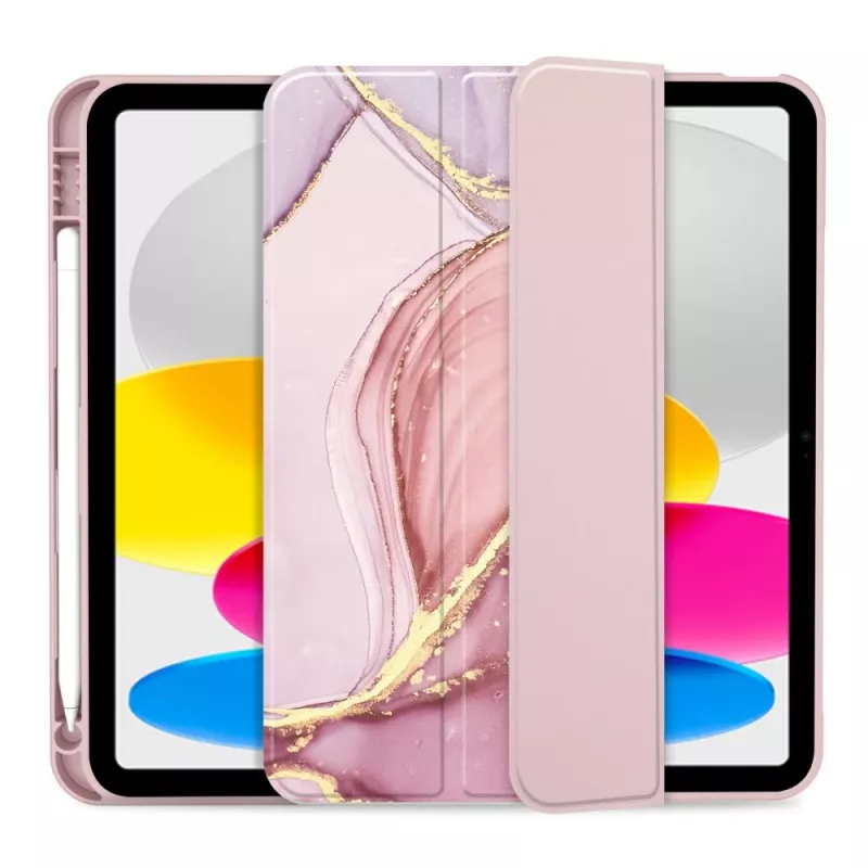 Tech-Protect SC Pen Capa para iPad 10.9 (10th Gen, 2022) / iPad 11 (2025), Mármore
