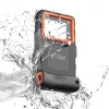 Capa estanque universal para mergulho IPX8 TECH-PROTECT Preto/Laranja