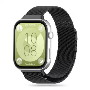 Pulseira Milanese Loop TECH-PROTECT para Huawei Watch Fit 3 - Preto
