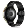 Pulseira de aço inoxidável TECH-PROTECT STAINLESS LINE para Samsung Galaxy Watch 4 / 5 / 5 Pro / 6 / 7 / FE Preto