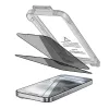 Película de vidro temperado com privacidade QUICK SET SPY+ TECH-PROTECT pack de 2 para Apple iPhone 15 / iPhone 16