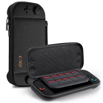 Bolsa fina TECH-PROTECT SLIM POUCH para NINTENDO SWITCH 2 PRETO