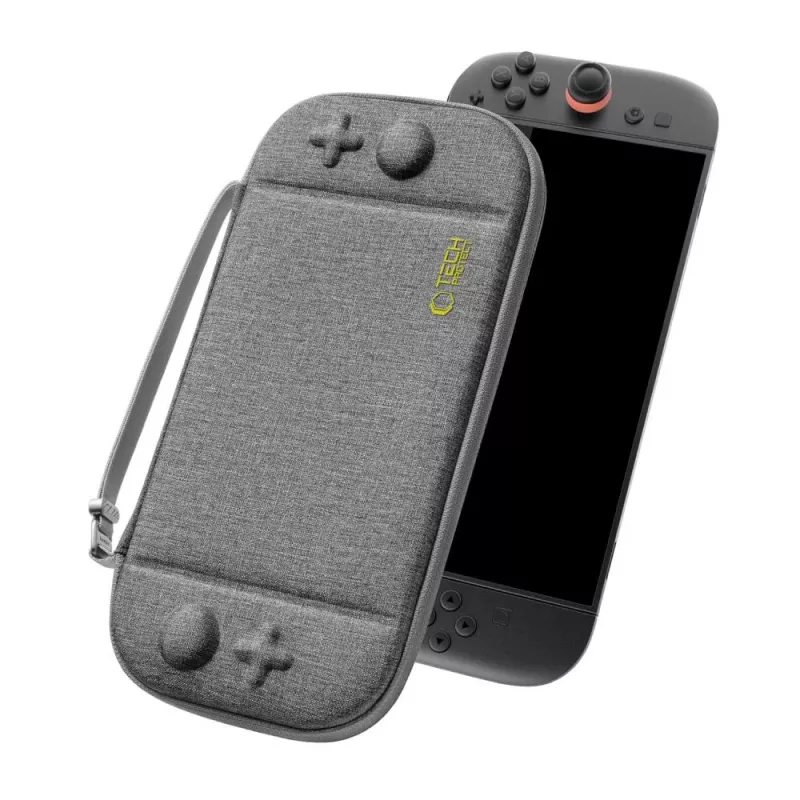 Bolsa fina TECH-PROTECT para Nintendo Switch 2, Cinzento-escuro